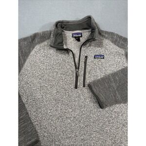 SWEATER BETTER Patagonia  Men XXL  1/4 Zip Fleece Pullover JACKET CHEST POCKET